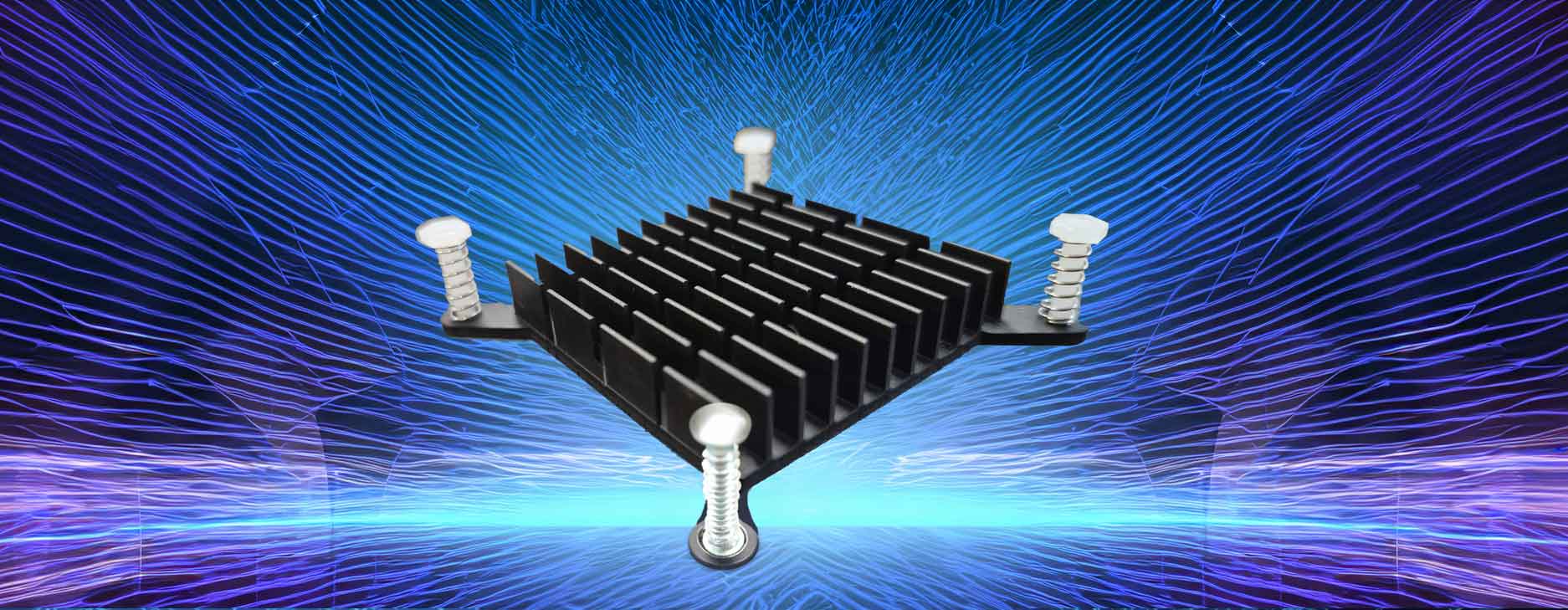 push-pin push pin heatsink