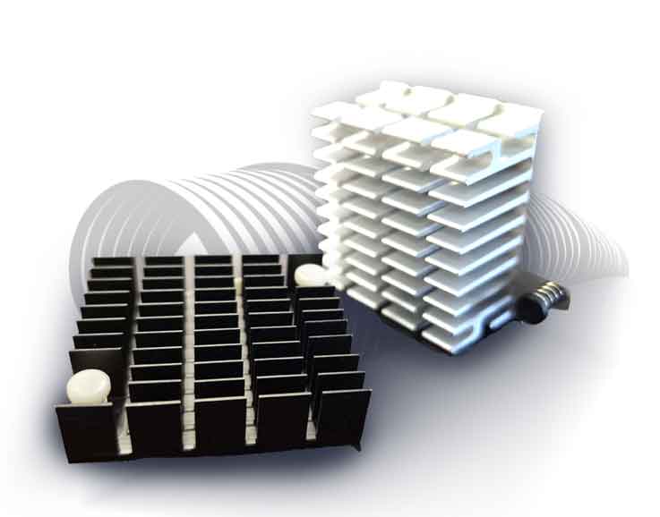 push-pins push pin heat sink